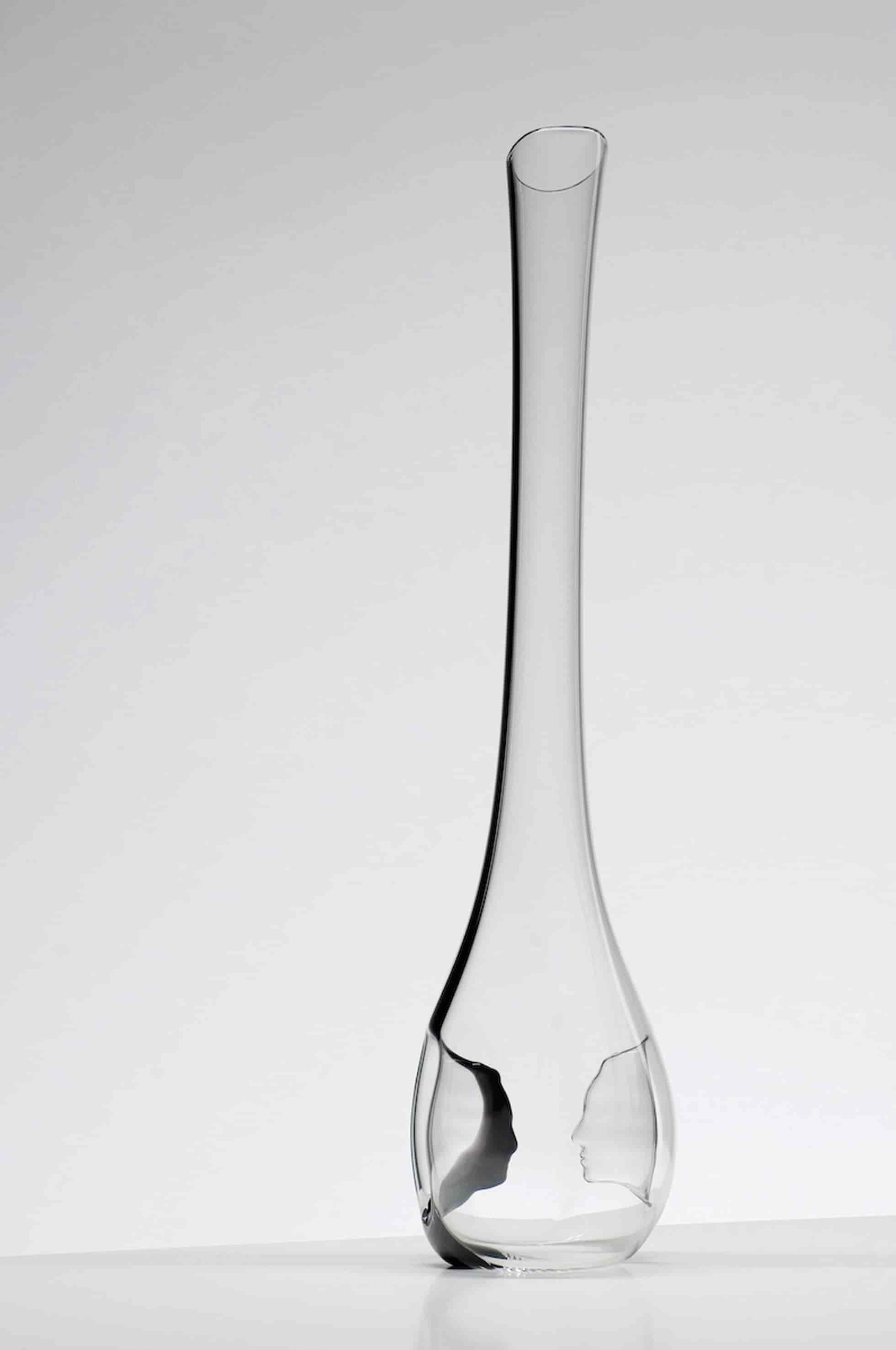 Riedel, Karaff Black Tie Face To Face, Decanter Handmade Riedel, Karaff Black Tie Face To Face, Decanter Handmade