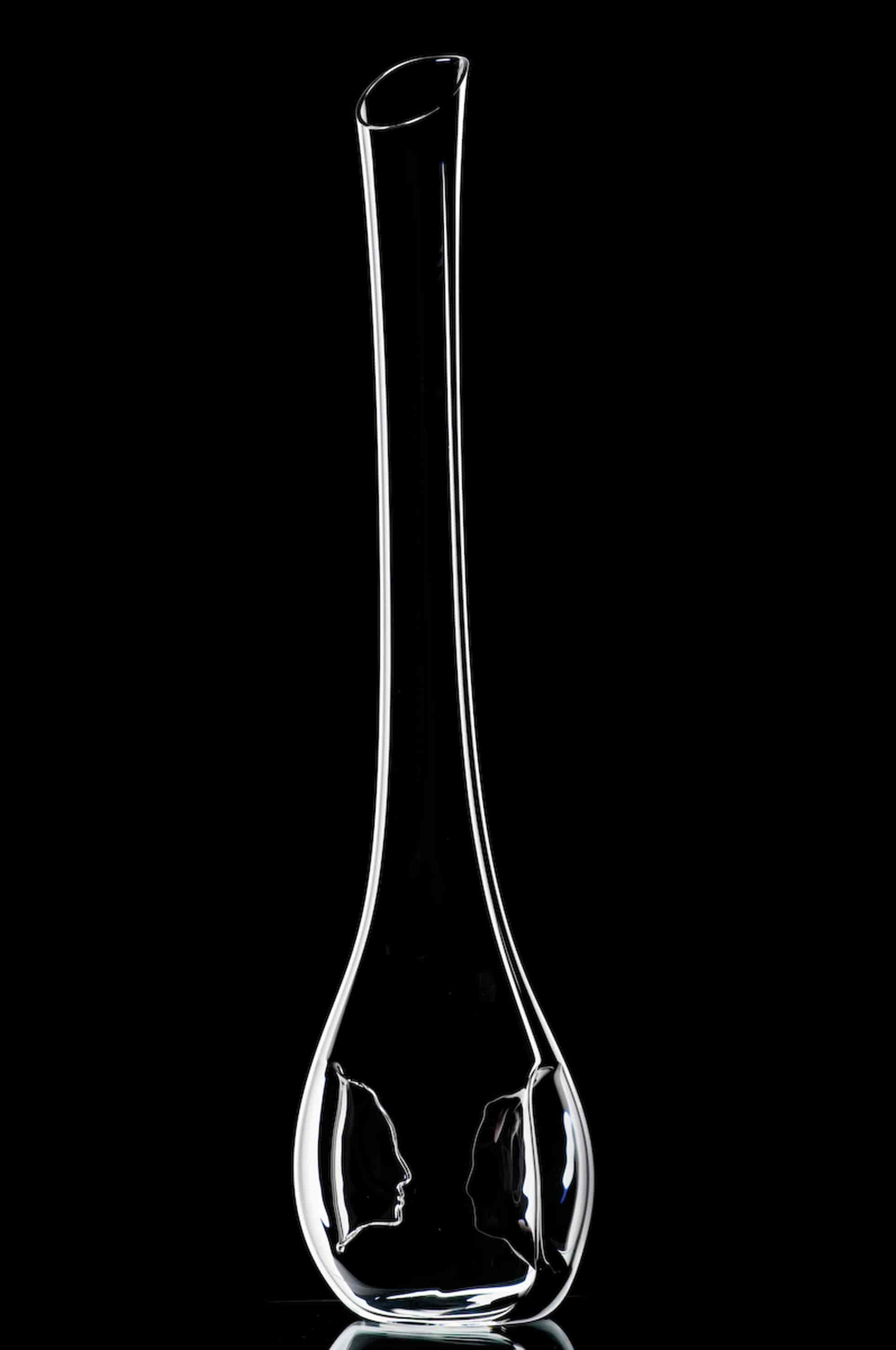 Riedel, Karaff Black Tie Face To Face, Decanter Handmade Riedel, Karaff Black Tie Face To Face, Decanter Handmade
