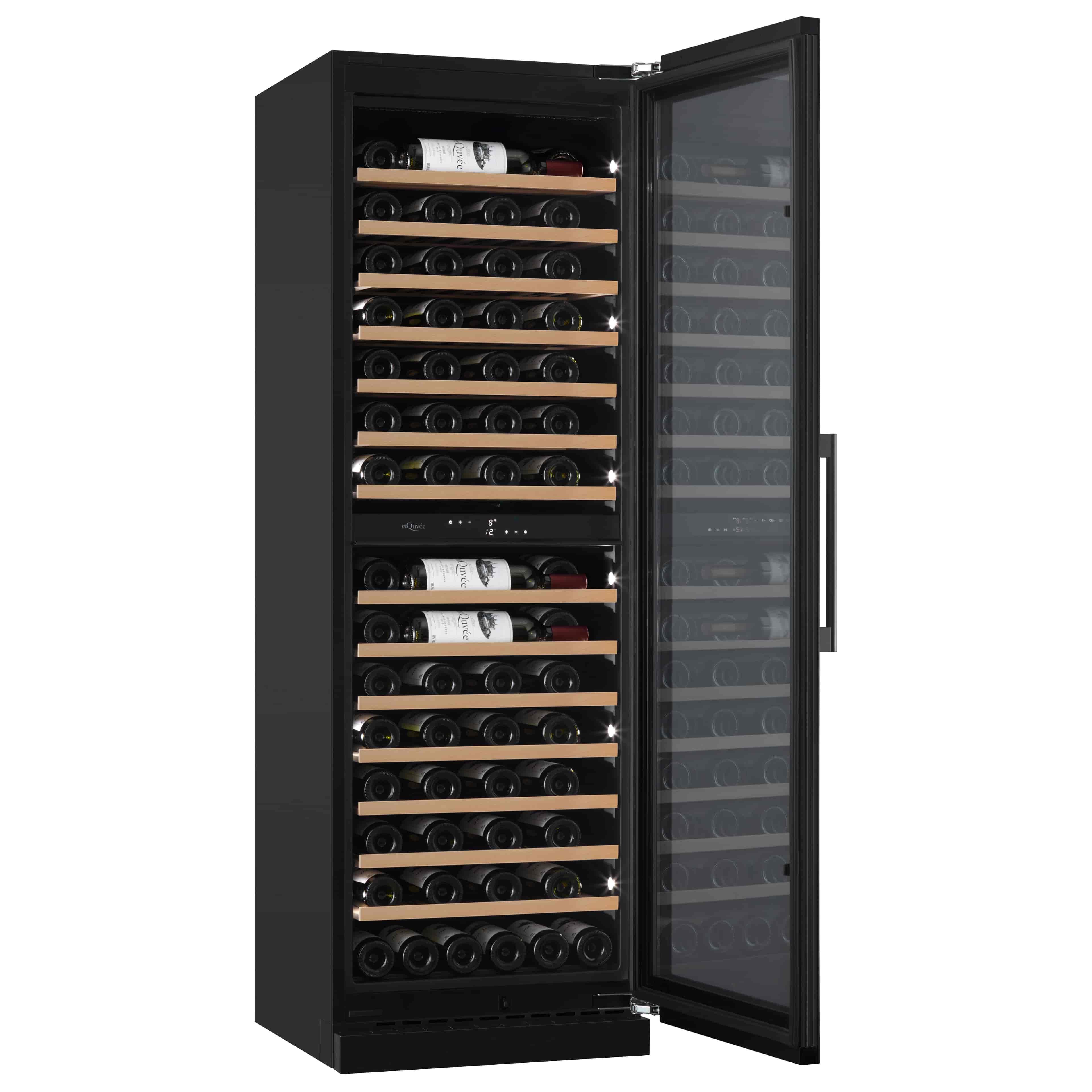 mQuvée inbyggbar vinkyl, WineCave 187 Svart mQuvée inbyggbar vinkyl, WineCave 187 Svart