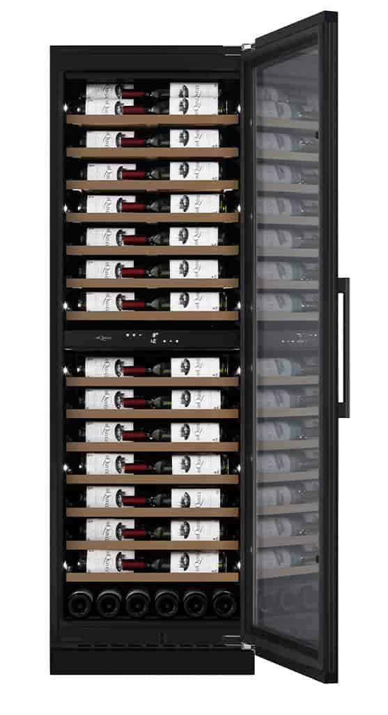 mQuvée inbyggbar vinkyl, WineCave 187 Label-view Svart mQuvée inbyggbar vinkyl, WineCave 187 Label-view Svart