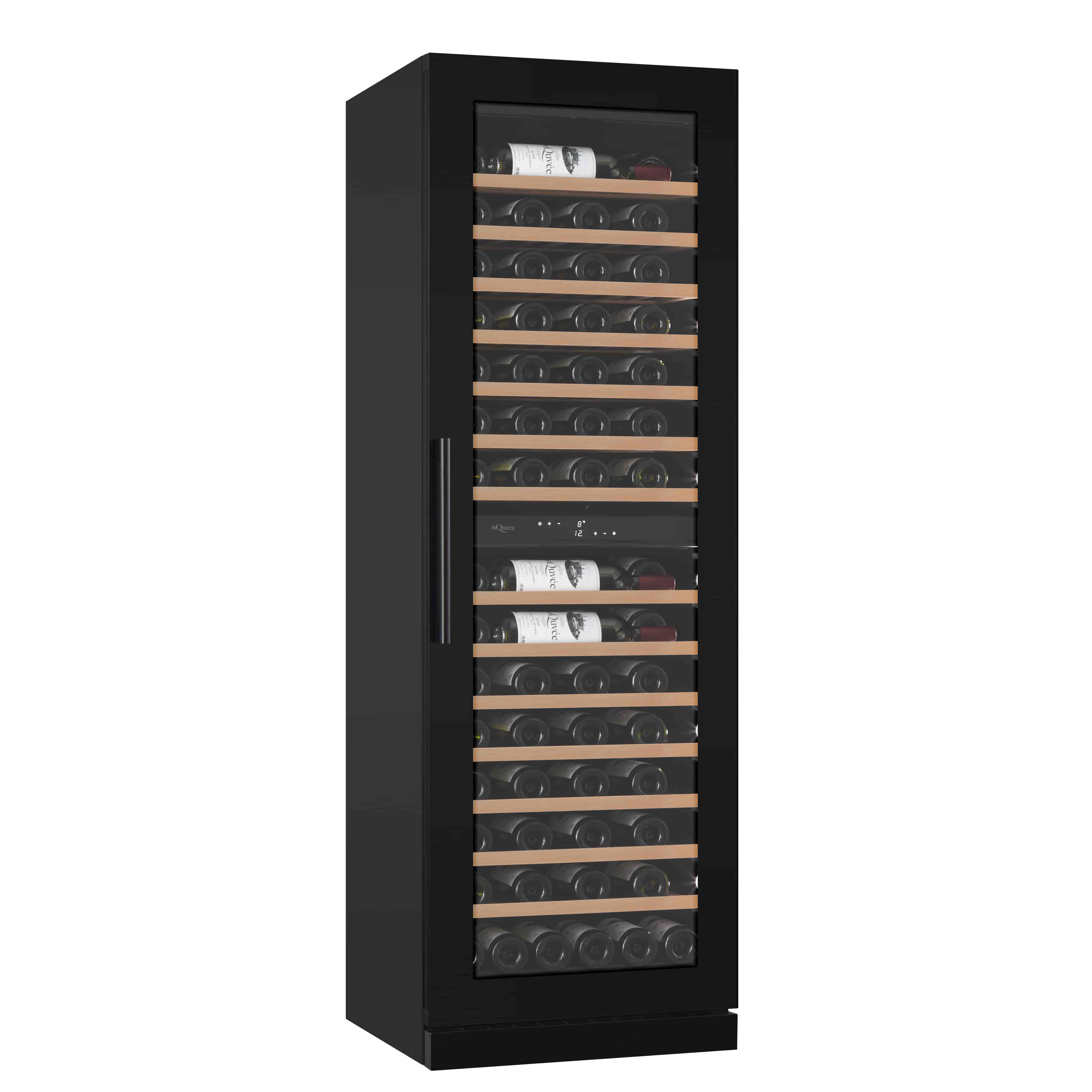 mQuvée inbyggbar vinkyl, WineCave 187 Svart mQuvée inbyggbar vinkyl, WineCave 187 Svart