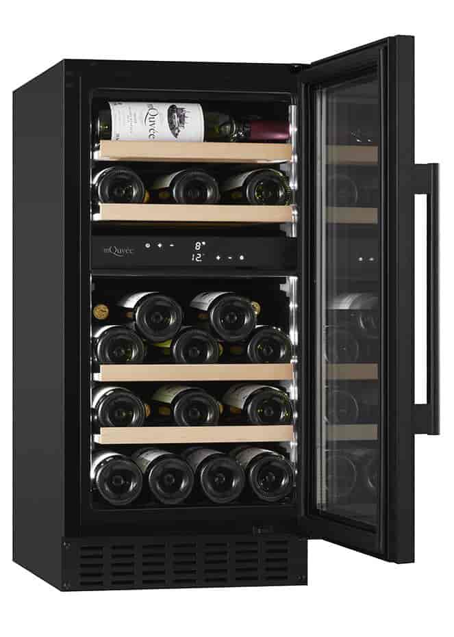 mQuvée vinkyl, WineCave 700 40D Anthracite svart mQuvée vinkyl, WineCave 700 40D Anthracite svart