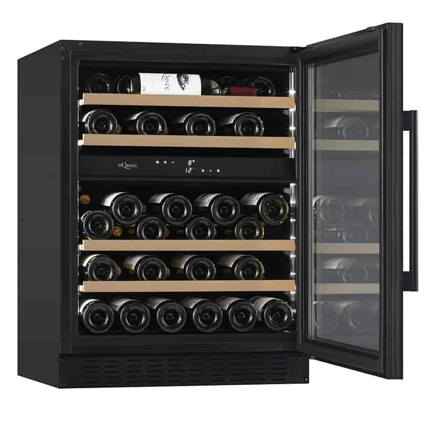 mQuvée vinkyl, WineCave 700 60D Anthracite svart mQuvée vinkyl, WineCave 700 60D Anthracite svart