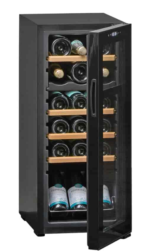 Cavin Fristående vinkyl - Northern Collection 18 Svart - 18 Flaskor Cavin Fristående vinkyl - Northern Collection 18 Svart - 18 Flaskor