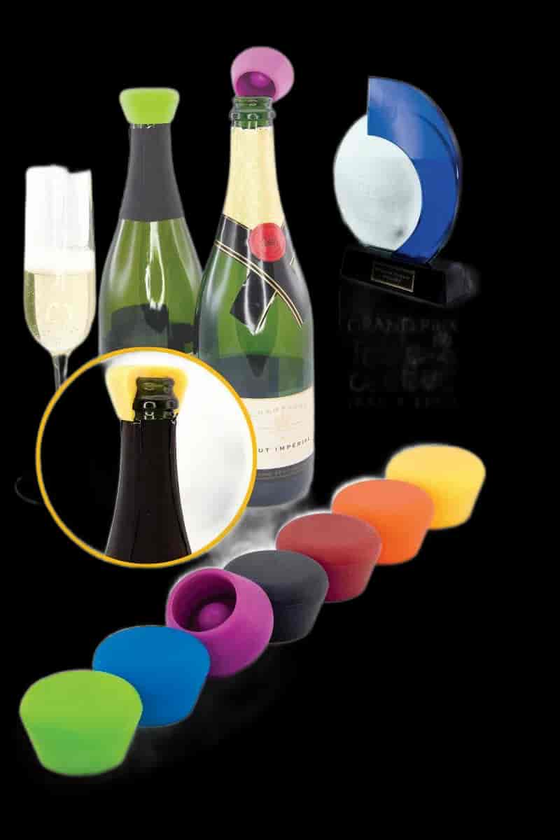 PULLTEX, Silicone champagne stoppers 2-pack PULLTEX, Silicone champagne stoppers 2-pack
