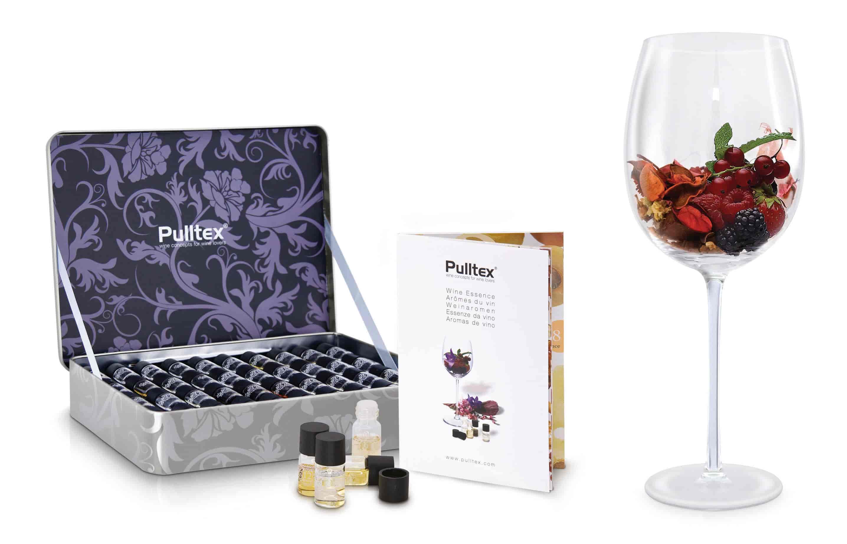 PULLTEX, Doftset för röda och vita viner komplett 40-pack PULLTEX, Doftset för röda och vita viner komplett 40-pack