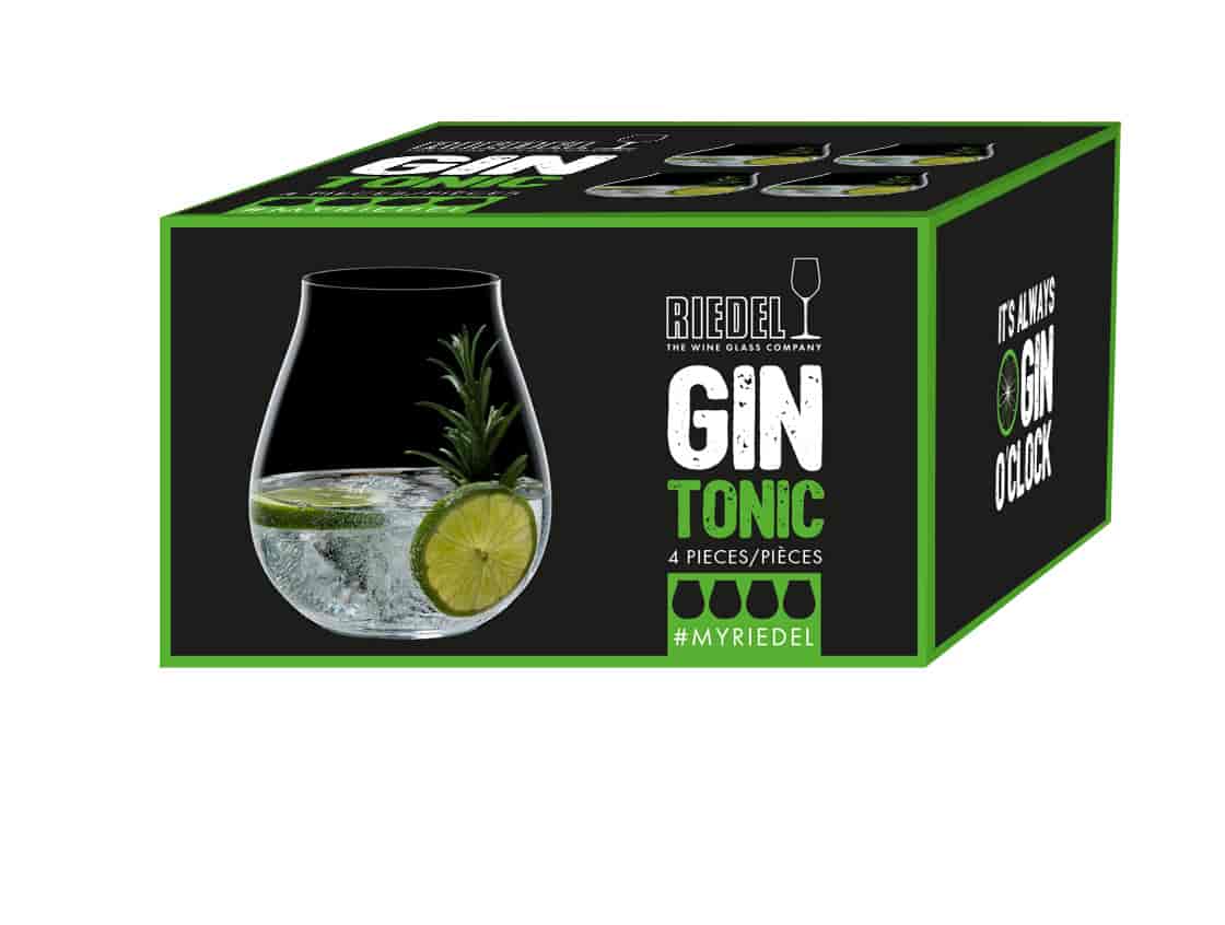Riedel, Gin & Tonic set, 4-pack, O Wine Tumbler Riedel, Gin & Tonic set, 4-pack, O Wine Tumbler