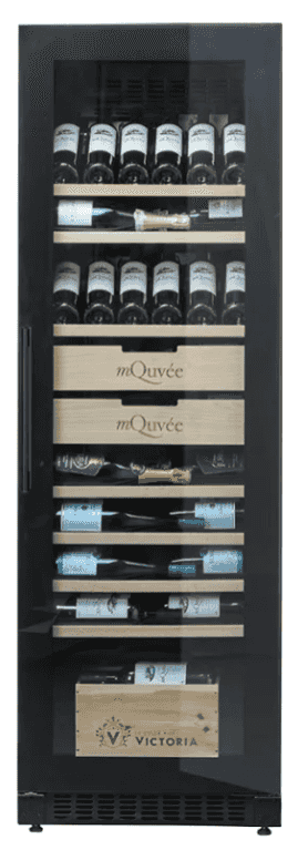 mQuvée Vinlagringsskåp - Velvet 125 Glass Premium Package mQuvée Vinlagringsskåp - Velvet 125 Glass Premium Package