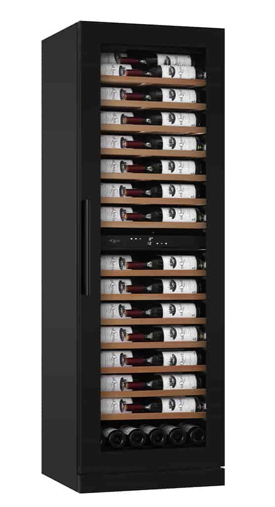 mQuvée inbyggbar vinkyl, WineCave 187 Label-view Svart mQuvée inbyggbar vinkyl, WineCave 187 Label-view Svart